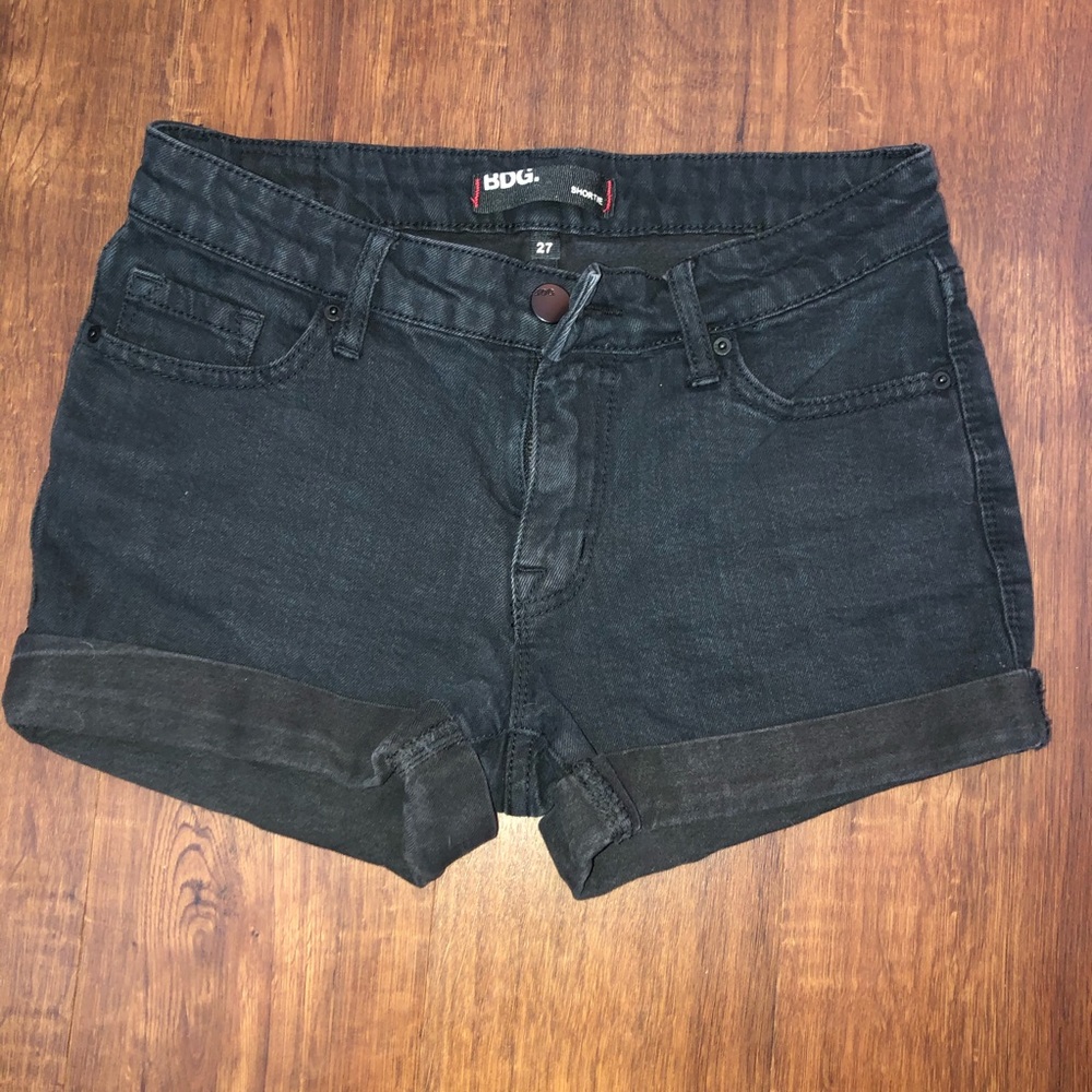 UO | BDG Black Jean Shorts